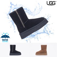 어그부츠 오즈랜드 UGG 키높이 클래식숏지퍼 양털 여성 겨울