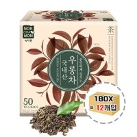 녹차원 국내산 우롱차 50티백 1BOX(12개입) 효능