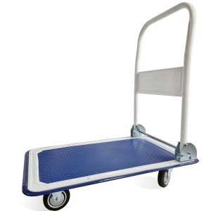 핸디맨 핸드카트 중형 가정용 캠핑용 창고용 접이식 이동식 플랫폼 바퀴 고정2개 회전2개