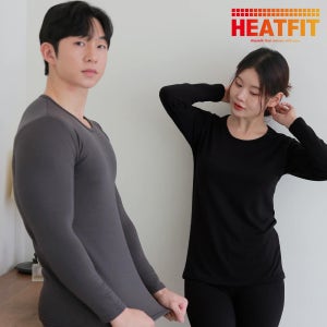 히트핏 프라임 융기모 내복 여자 상의 하의 내의 겨울 양모 털 히트택 타이즈 보온 방한