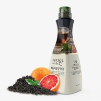 웰파인 더진한 허니자몽블랙티 농축액 1.5kg 에이드