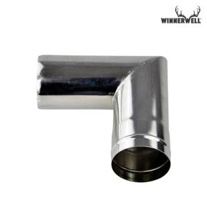 위너웰 90도 L자형 연통 63mm (910320)