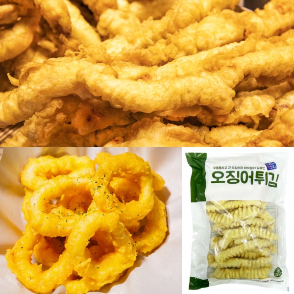새봄 오징어튀김 1kg 업소용