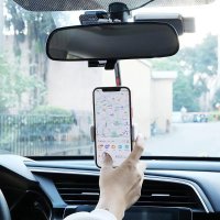 룸미러거치대 백미러거치대 car rotatable mobile phone holder mobile phone accessories 뒷좌석 headrest bracket 40