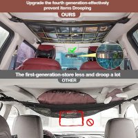 자동차루프백 캠핑 루프박스 캐리어 Cargo Bag Roof Carrier car top ceiling cargo storage net elastic string bag