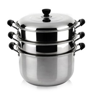 퀸센스 3단 찜냄비 40cm