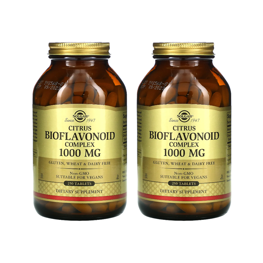 솔가 <b>시트러스 바이오플라보노이드 컴플렉스 1000mg</b> 250정 2통