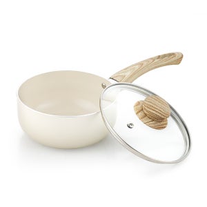 퀸센스 로제 크림 편수냄비 16cm