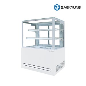 세경 제과쇼케이스 900 카페 마카롱 케이크 쇼케이스 음료 냉장고 화이트 뒷문형