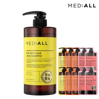 메디올 두피청정 샴푸 탈모방지 대용량 샴푸 우디향 800ml + 샴푸샘플 10매(랜덤) 비듬 각질케어