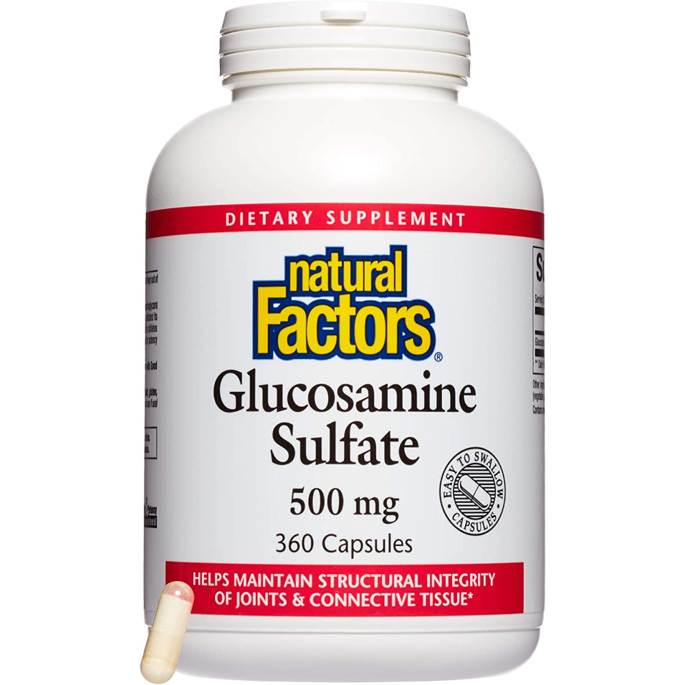 내추럴팩터스 <b>글루코사민 설페이트 500mg</b> 360캡슐