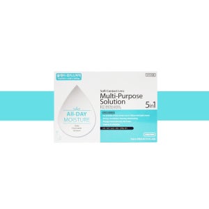 올데이-모이스처플러스20 4팩 소프트 렌즈 일회용 세정액 세척액 보존액 식염수 여행필수품