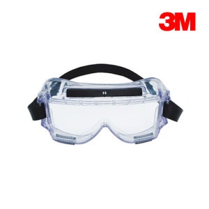 3M 보안경 고글 김서림방지 안경위착용 투명 454AF