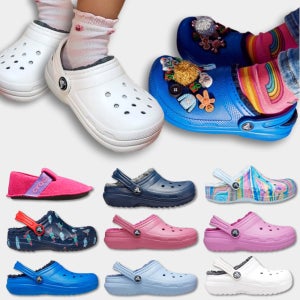 털크록스 키즈 겨울 털슬리퍼 아기 유아 주니어 털신 겨울용 퍼 신발