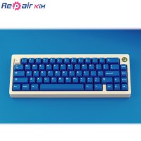 GMK 클래식 블루 st. (Classic Blue) 아이페이 키캡 체리 ABS 이중사출 cmk