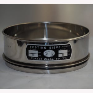 75um (내경:200mm)/ JIS Lead-free Stainless Sieve/ 무연 스테인레스 표준체(표준망체)