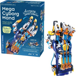템즈 앤 코스모스 메가 사이보그 핸드 STEM 키트 빌딩 플레이세트 로봇손
