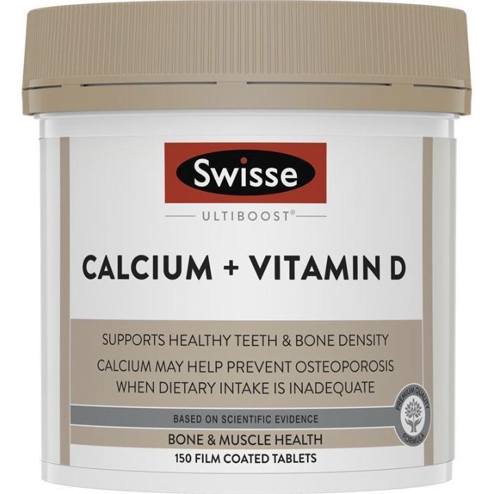<b>스위스 칼슘</b> 플로스 비타민 디 SWISSE CALCIUM +Vitamin D 150정