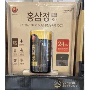동원 천지인 홍삼정골드 8.0 240g 6년근 홍삼농축액