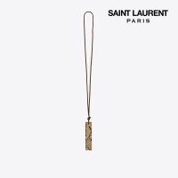 생로랑(YSL) 파이톤 가죽끈 머리 브러쉬 목걸이 파이톤 710436LT9MW9785