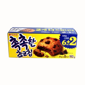 오리온 한입 촉촉한 초코칩 160g