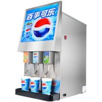 기계 상업용 탄산 콜라 시럽 차가운 음료 조정 기계