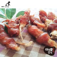 강아지 아침애 수제간식 북어와 닭가슴살 60g 영양만점 수제간식