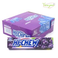 하이츄 HICHEW 츄잉캔디 포도맛 57g 12개