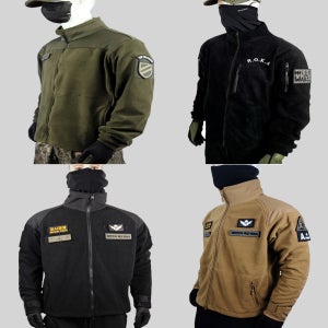 로카 신형 간부 후리스 밀리터리 카키 전술후리스