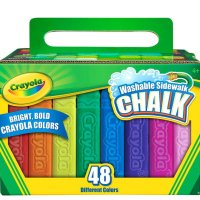 크레욜라 워셔블 수성 분필 야외용 48색 Crayola Washable Chalk 48ct Outdoor