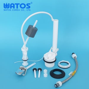 와토스 측면 내림형 변기 부속품 양변기 부속 부품 교체 수리 세트 국산