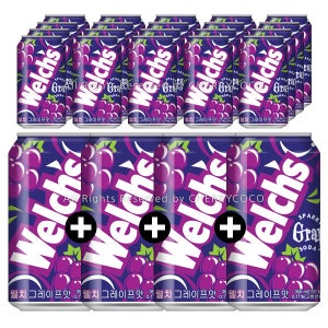 농심 웰치스 355ml (포도x36)