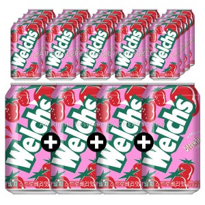 농심 웰치스 355ml (딸기x36)