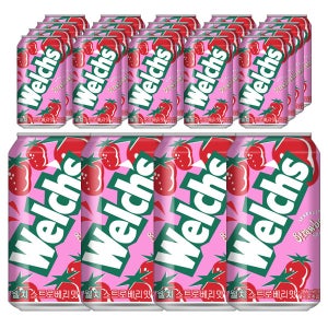 농심 웰치스 355ml (딸기x48)