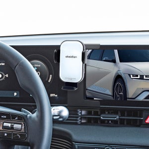 옵시디언 아이오닉5 전용 듀얼코일 핸드폰 고속 무선충전 거치대 CT-W16E+CT-HCH04 CT-HCH02