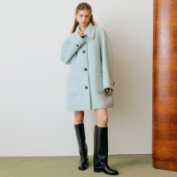 [룩캐스트] 민트 마리 하프 울 코트 / MINT MARY HALF WOOL COAT