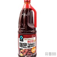 청정원 화끈한 매운갈비양념 2kg