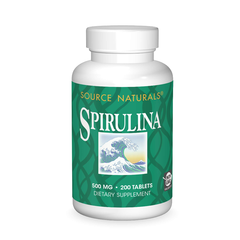 소스네츄럴 <b>스피루리나 500mg</b> 200정