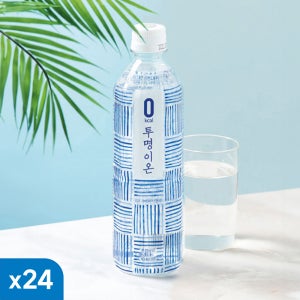 동원 투명이온 제로 칼로리 500ml 24병 스포츠 이온음료