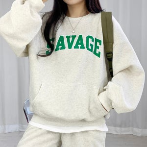 세비지 트레이닝 세트 학생 맨투맨 트레이닝복 겨울 트레이닝팬츠 츄리닝 세트