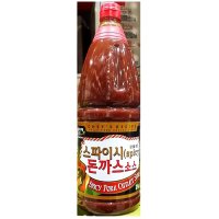 매운돈까스소스2kg 맛있게매운 돈카츠양념 스파이스소스