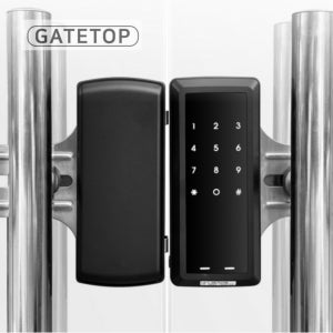 게이트탑 [유리문도어락] G707 번호키 날개형 강화유리 디지털 번호키