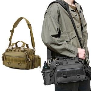 등산 크로스백 캠핑 물병 소형 힙색 슬링백