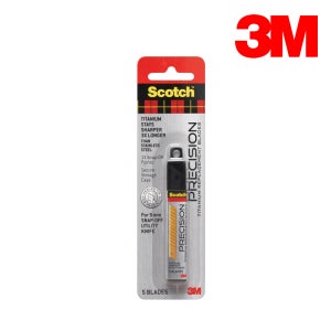 3M 커터날 스카치 티타늄 소형 커터 칼날 리필 TI-KL 9mm