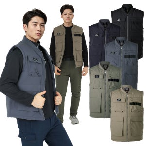 MOLEX 모렉스 겨울 패딩 작업 조끼 전술 작업복 택티컬 등산복 배달 낚시 어드벤쳐 포켓