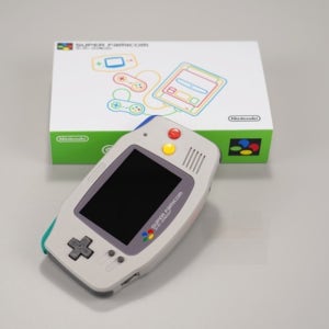 GBA 게임보이어드밴스 백라이트버전 커스텀 SFC 버전