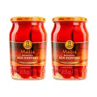 Melis Roasted Red Peppers 멜리스 로스트 레드 페퍼 피클 통조림 720ml 2팩