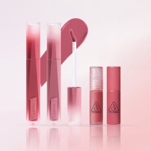 ✨슈퍼적립✨[NEW] 3CE 벨벳 립 틴트 플러쉬 듀오 (+블러 워터 틴트 미니 + 드롭 글로우 젤 미니)