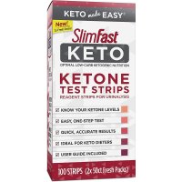 SlimFast Keto Ketone 슬림패스트 케토 켓톤 테스트 스트립 100개입