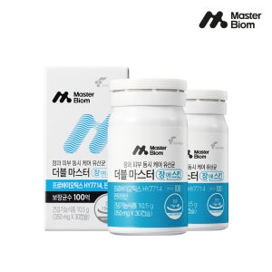 더블마스터 장앤스킨 2개월분 피부유산균 100억 보장균수 판토텐산